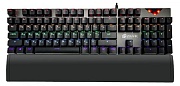 Проводная игровая клавиатура Oklick 935G, (Полноразмерная/Механическая/Кабель 1.2м), Черная