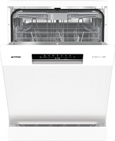 Машина посудомоечная отдельностоящая 60 см Gorenje GS643E90W (Essential / 16 комплектов / 3 полки / Расход воды - 11 л / А++) Белый