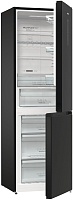 Холодильник Gorenje NRK6192ABK4 (G200 / Объем - 302 л / Высота - 185см / A++ / Чёрный / NoFrost Plus)
