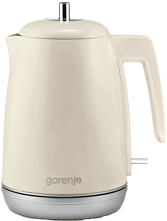 Чайник Gorenje K15RL (2200 Вт / 1,7 л / металл/пластик / бежевый)