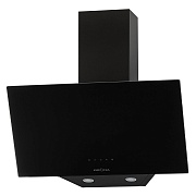 Вытяжка наклонная KRONA HELGA 600 black S (950 м³/ч / 100 Вт / LED освещение 2x1 Вт / ширина - 59.6 см / чёрный / стекло) Чёрный