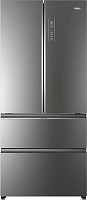 Холодильник Side by Side Haier HB18FGSAAARU (Объем - 508л / Высота - 190см / Ширина - 83см / A++ / Нержавеющая сталь / No Frost)