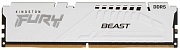 Память DDR5 32Gb 5200Mhz Kingston FURY Beast White RGB KF552C40BW-32
