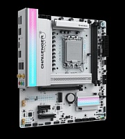 Материнская плата MAXSUN MS-Challenger Z890M WIFI ICE, [LGA 1851, Intel Z890, 2xDDR5, 2xM2, 3xSATA, HDMI+DP, Micro-ATX](батарея CR2032 не установлена) 
