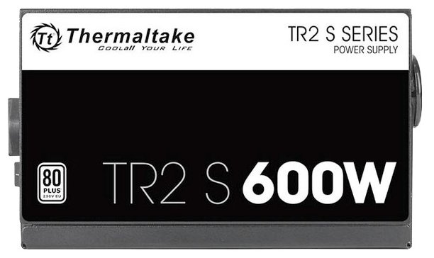 Блок питания Thermaltake ATX  600W TR2 S 600W 80 PLUS APFC, 120mm fan, RTL PS-TRS-0600NPCWEU-2