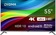Телевизор Digma 55" DM-LED55UBB41 4K UHD Android TV