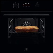Духовой шкаф Electrolux EOF6P76BZ (SurroundCook 600 / 65 л / до 250°C / Чёрный, стекло / Пиролиз / телескоп. напр. (x1) / SoftClose)