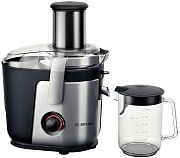 Соковыжималка Bosch MES4000 (1000 Вт/ центробежная/ скоростей - 2/ 1500 мл/ корпус - металл)