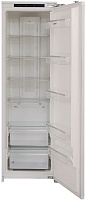 Холодильная камера встраиваемая Haier HCL260NFRU (Объем - 260 л / Высота - 177см / Жесткое крепление фасада / А / Белый / Total No Frost /однодверный)