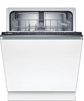 Машина посудомоечная встраиваемая 60 см Bosch SMV24AX04E (Serie2 / 12 комплектов / 2 полки / расход воды - 9,5 л / InfoLight / А++)