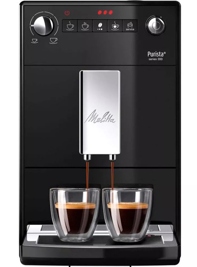 Кофемашина Melitta Purista F23/0-102 (кофе зерновой, молотый/ 1450 Вт/ 1.2 л/ 2 напитка)