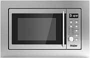 Микроволновая печь встраиваемая Haier HMX-BDG259LX (Нержавеющая сталь / 25 литров / ширина - 59,5 см / 900 Вт / Гриль 1200 Вт) Нержавеющая сталь