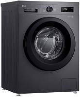 Стиральная машина LG F2Y1VYP6JP (55см / 9кг / 1200об / пар / Tub Clean / Inverter Direct Drive / A+++ / Чёрная)
