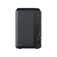 Сетевой накопитель Synology DS223, 2x 2.5/3.5 HDD, Realtek RTD1619B, 2 ГБ, 3хUSB 3.2 Type-A, RJ-45 1Гбит/с 