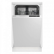 RFB Машина посудомоечная встраиваемая 45 см Indesit RWM 8E55 (9 комплектов / 2 полки / расход воды - 10,5 л / Aquastop / А)