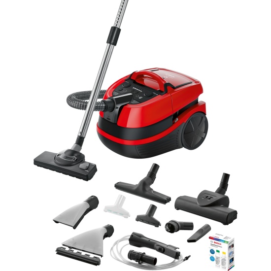 Пылесос Bosch Serie 4 ProAnimal BWD421PET (2100 Вт, мешок/аквафильтр, 1 л / 5 л, влажная уборка)