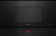 Микроволновая печь встраиваемая Bosch BFL9221B1 (Serie8 / черный / 21л / ширина - 59,4 см / 900Вт / AutoPilot7 / QuickStart) Чёрный
