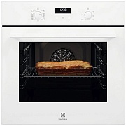 Духовой шкаф Electrolux EOF5F50BV (SurroundCook 500 / 65 л / до 250°C / Белое стекло / Катализ / телескоп. напр. (x1)) Белый