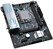 Материнская плата MAXSUN MS-B760M Gaming WIFI GANK V2 /LGA 1700, Intel B760, 2xDDR5, 1xM2, 3xSATA, HDMI+VGA, Micro-ATX/(батарея CR2032 не установлена)