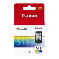 Картридж Canon CL-511 для MP240/MP260/MP480 (Color) (9ml) срок 06.2023 Цветной (Голубой/Жёлтый/Пурпурный)