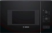 Микроволновая печь встраиваемая Bosch BFL520MB0 (Serie4 / черный / 20л / ширина - 59,4 см / 800Вт) Черный матовый
