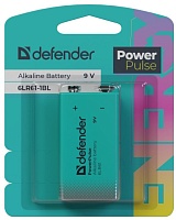 Батарейка BL1 Defender PowerPulse алкалиновая 6LR61-1BL 9V Крона
