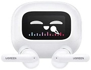 Беспроводные TWS наушники Ugreen Earbuds HiTune T6 Magic ANC, (Bluetooth 5.4, AAC, LDAC, SBC), Белые