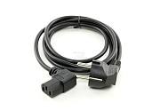 Кабель сетевой евро 1.8 м PC-186A-VDE угловой штекер
