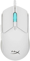 Проводная игровая мышь HyperX Pulsefire Haste 2, (Bluetooth/Радиоканал/Проводная/26000 dpi), Белая (6N0A8AA)