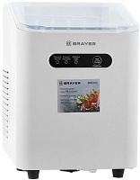 Генератор льда Brayer BR6302 (10кг/сутки, емкость для воды - 1л, емкость для льда - 0,4кг,охлаждение - воздушное, способ подачи воды - заливной)