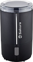 Кофемолка Sakura SA-6160WB (150 Вт/ 50 г/ чёрный) Чёрный