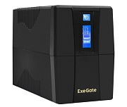 ИБП Exegate SpecialPro Smart LLB-600.LCD.AVR.2SH <600VA/360W, LCD, AVR, 2*Schuko, Black> EX292765RUS 