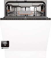 Машина посудомоечная встраиваемая 60 см Gorenje GV673B65 (G600 / 16 комплектов / 3 полки / расход воды - 9,5 л / Луч на полу / Wi-Fi / А+++)