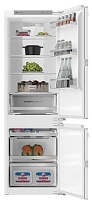 Холодильник встраиваемый Haier BCF3261WRU (Объем - 261л / Высота - 177.2см / Белый / Жёсткое крепление фасадов / Wi-Fi / Total NoFrost)