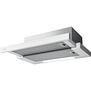 Вытяжка телескопическая JET AIR AURORA LX/WH/F/60 (650 м³/ч / 121 Вт / LED освещение 2x3 Вт / ширина - 59.8 см / белый)