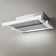Вытяжка телескопическая JETAIR AURORA LX/WH/F/50 (650 м³/ч / 121 Вт / LED освещение 2x3 Вт / ширина - 49.8 см / белый)