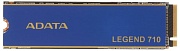 Жесткий диск SSD M.2 2 ТБ ADATA LEGEND 710 PCI-E 3.0 x4, TLC, R2400/W1800 МБ/с, 2280, 520 TBW (ALEG-710-2TCS)