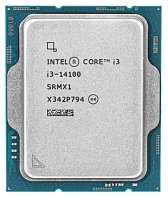 Процессор Intel Core i3-14100 Tray без кулера Raptor Lake Refresh-3.5(4.7) ГГц /4core/ UHD Graphics 730/ 12Мб /110Вт s.1700 CM8071505092206 