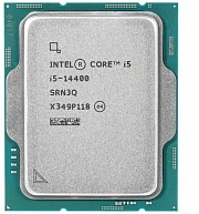 Процессор Intel Core i5-14400 Tray без кулера  Raptor Lake-R 2,5(4.7) ГГц /6+4core/ UHD Graphics 730/ 20Мб /65(148)Вт s.1700 CM8071505093012