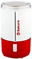 Кофемолка Sakura SA-6160WR (150 Вт/ 50 г/ белый, красный) Белый, красный
