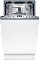 Машина посудомоечная встраиваемая 45 см Bosch SPV6EMX05E (Serie6 / 10 комплектов / 3 полки / расход воды - 8.9л / TimeLight / Home Connect / А+++)