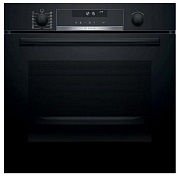 Духовой шкаф Bosch HBG578EB3 (Serie6 / 71 л / до 275 °C / Чёрное стекло / Гриль / телескоп. напр. (x1) / Пиролиз / SoftClose / A+)