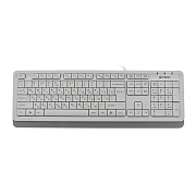 Клавиатура A4Tech Fstyler FK10, русские буквы белые,  1.5м., белый Белый