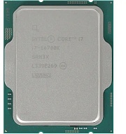 Процессор Intel Core i7-14700K Tray без кулера Raptor Lake-R 3,4(5.6) ГГц /20core(8P+12E)/ UHD Graphics 770/ 33Мб /253/125Вт s.1700 CM8071504820721