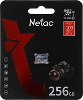 Память micro Secure Digital Card 256Gb Netac Ultra / без адаптера SD /NT02P500ULT-256G-S/