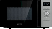 Микроволновая печь Gorenje MO20A4XH (Advanced / 20 л, 800 Вт, переключатели кнопки + поворотный механизм, гриль 1000 Вт, серебристый/черный)
