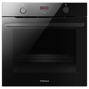Духовой шкаф Hansa BOES684097 (77 л / до 250 °C / Чёрный / Aqualytic / Гриль / Телескоп. направляющие (x1) / А)