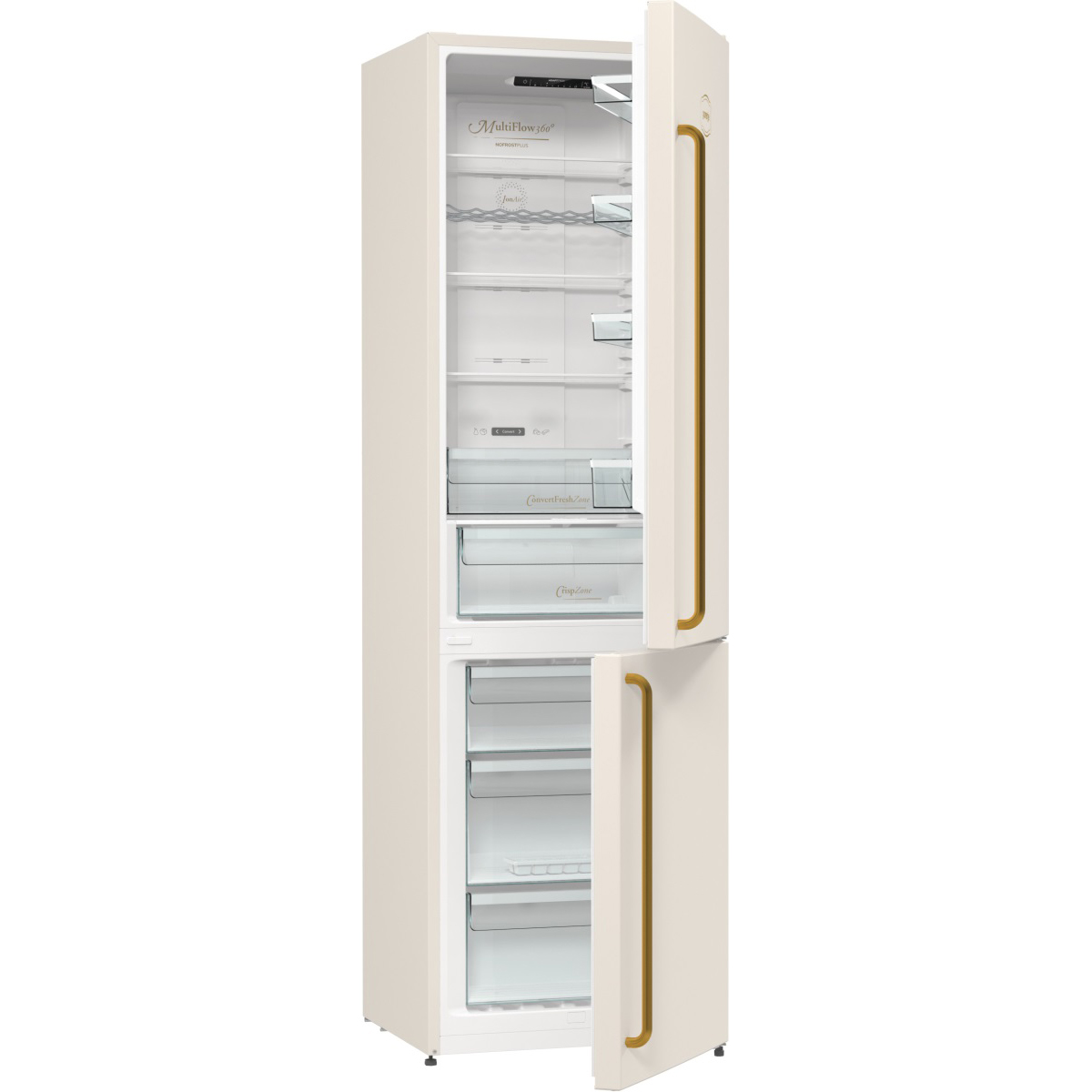 Холодильник Gorenje NRK6202CLI (Classico / Объем - 331 л / Высота - 200см / A++ / Бежевый / NoFrost)
