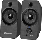 Колонки 2.0 Defender SPK-190 / 8W / USB-питание / Чёрный / корпус - пластик Чёрный
