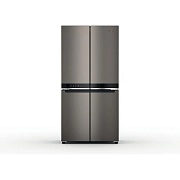 Холодильник Side by Side Whirlpool WQ9 U2BL EF (4 двери / Объем - 610 л / Высота - 187.4см / Ширина - 90,9 см / A++ / Черная нерж. сталь / NoFrost) Чёрный/нержавейка